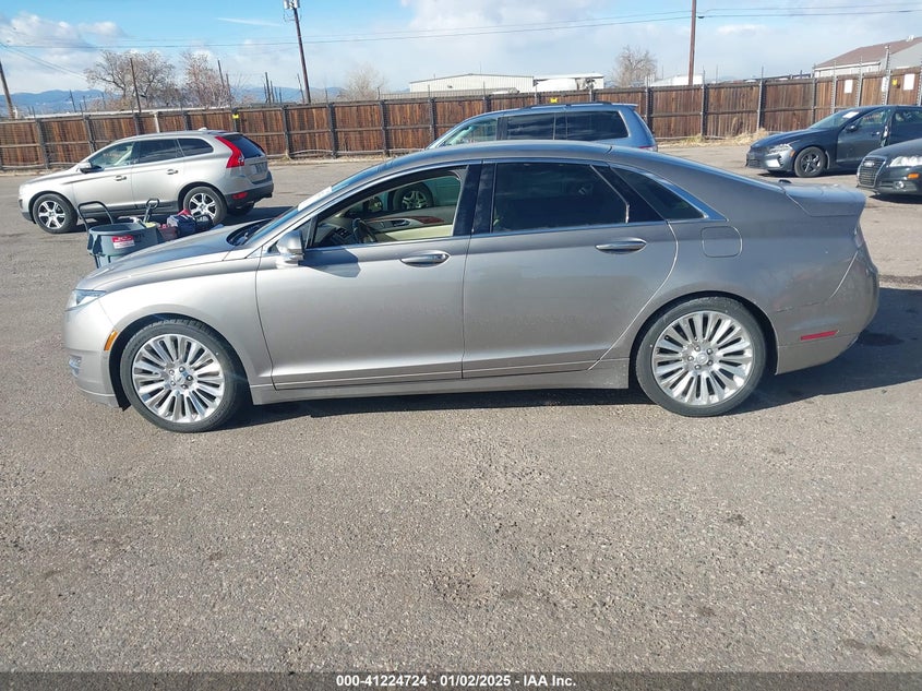 2015 LINCOLN MKZ VIN: 3LN6L2JK3FR621766