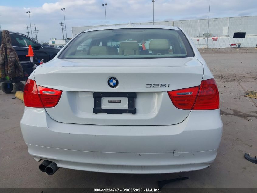 2011 BMW 328I xDrive VIN: WBAPK7C50BA970837 Lot: 41224747