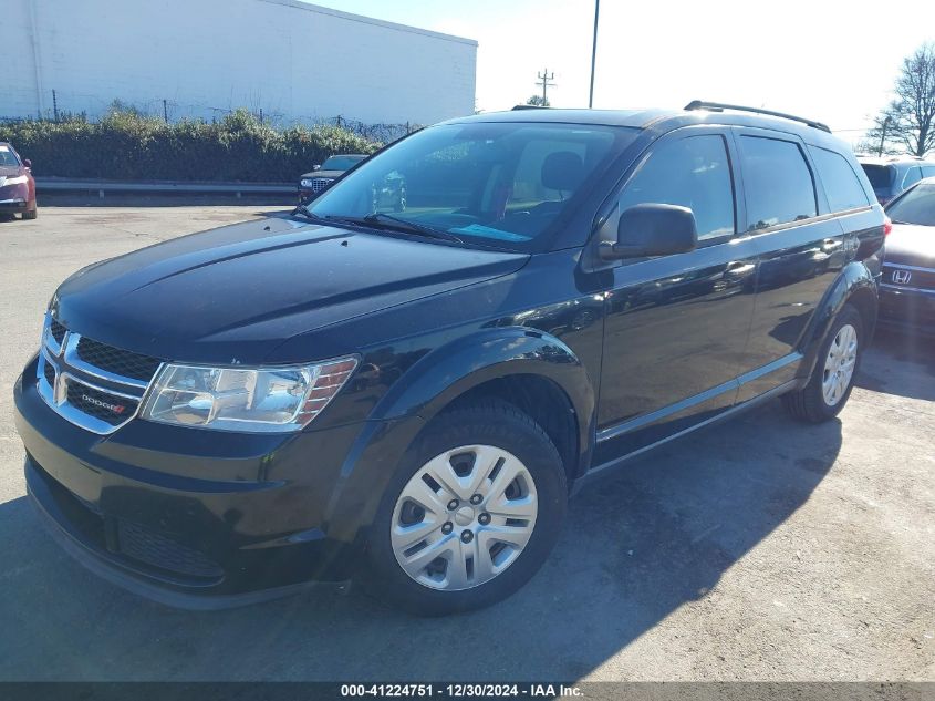 VIN 3C4PDCAB9ET155189 2014 DODGE JOURNEY no.2