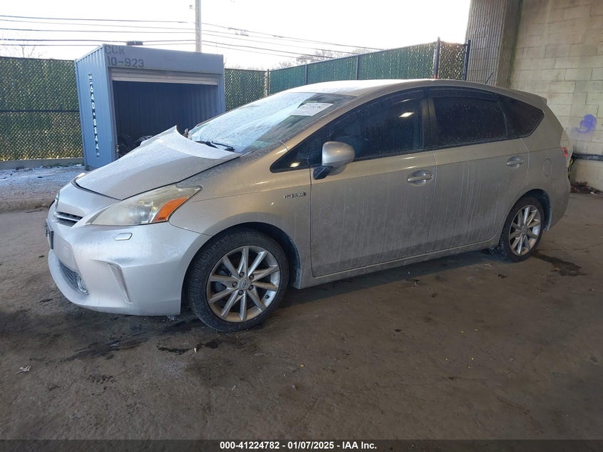 2012 TOYOTA PRIUS V VIN: JTDZN3EU5C3021743