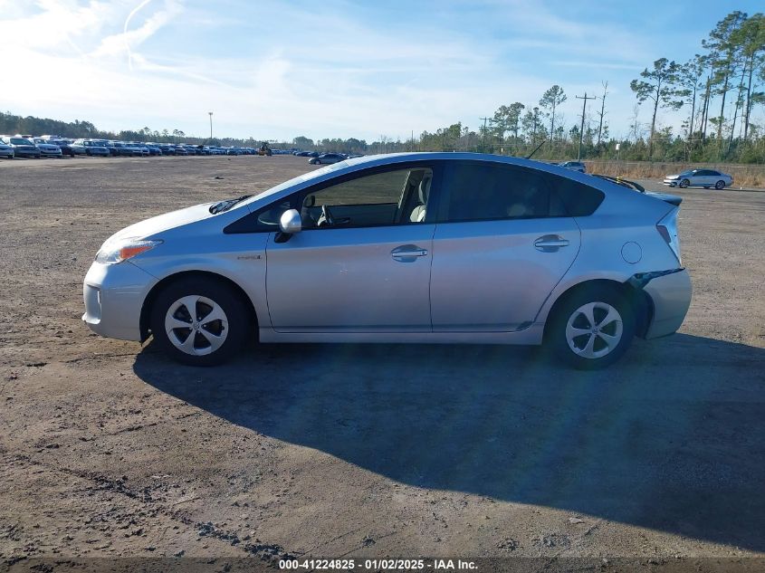 VIN JTDKN3DU7E1787751 2014 Toyota Prius, Four no.14