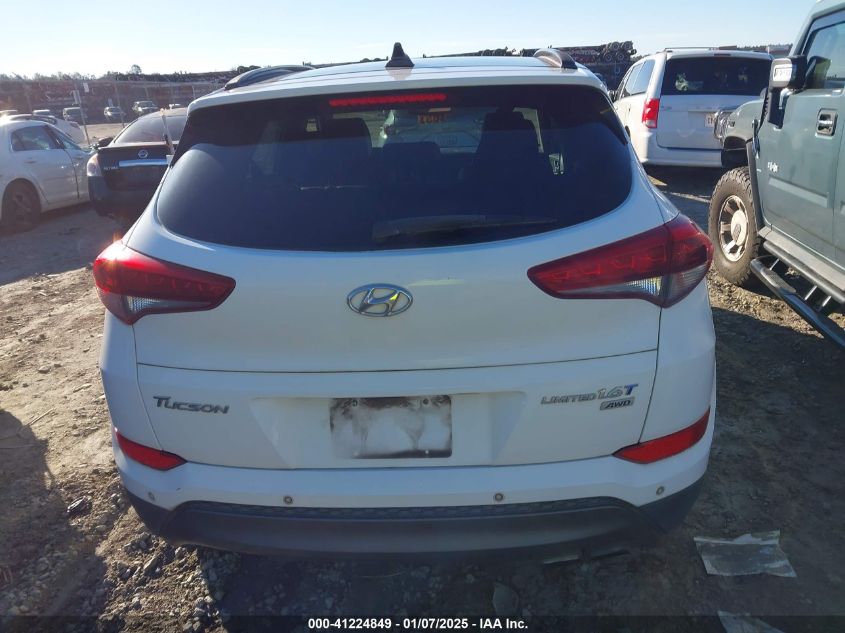 VIN KM8J3CA2XGU119122 2016 Hyundai Tucson, Limited no.16