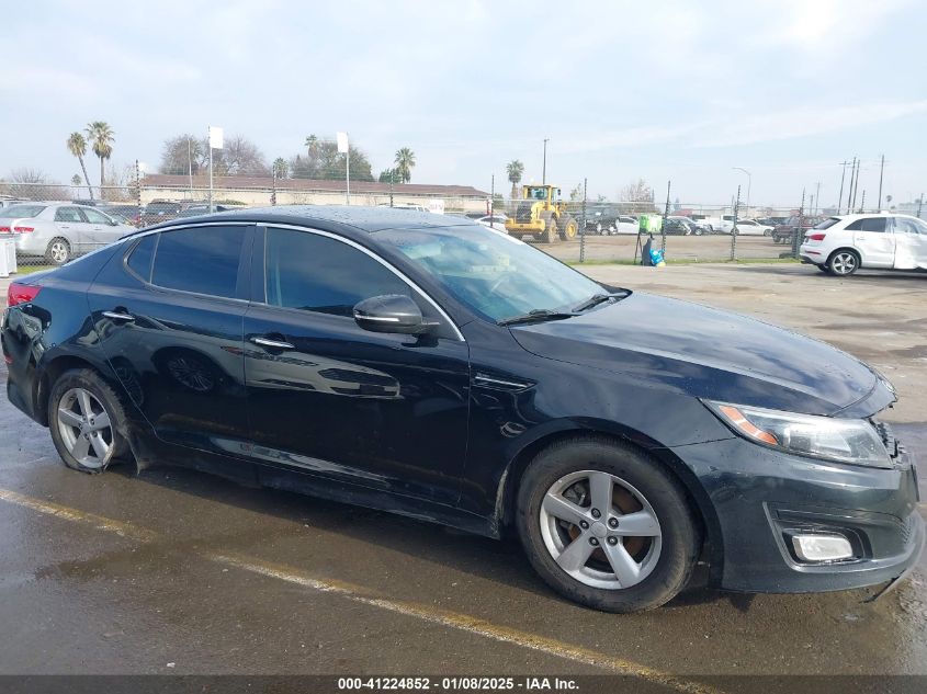 2015 KIA OPTIMA LX - 5XXGM4A78FG437936