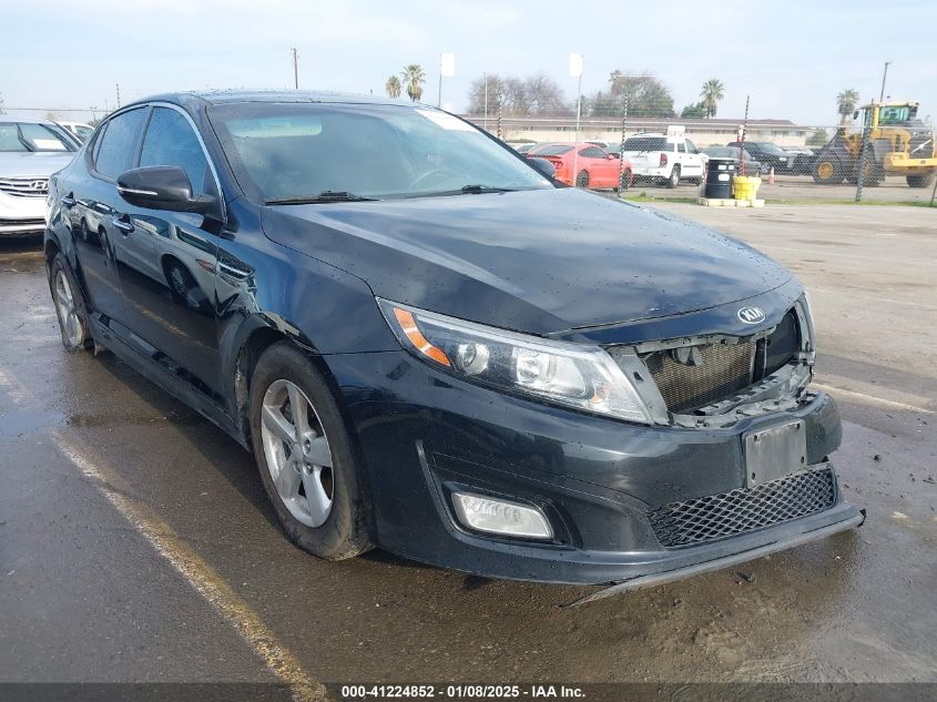 VIN 5XXGM4A78FG437936 2015 KIA Optima, LX no.1