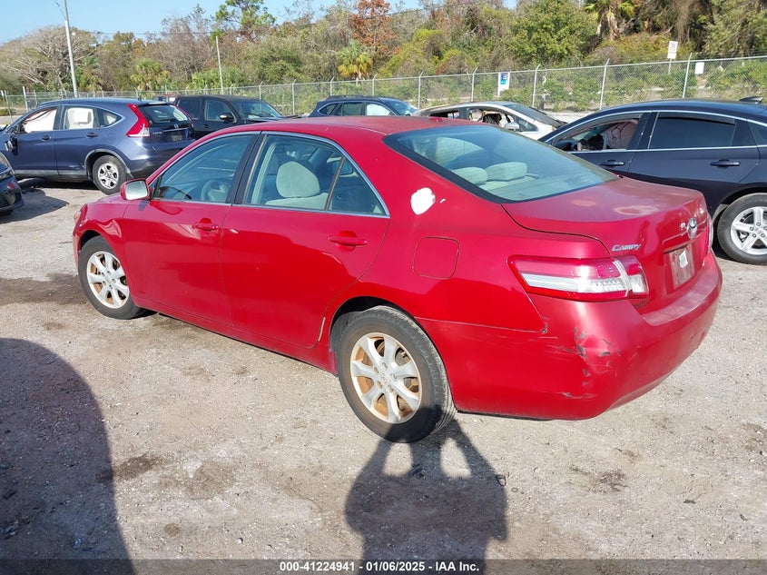 2011 TOYOTA CAMRY VIN: 4T1BF3EKXBU626276