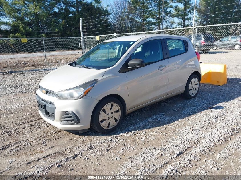 VIN KL8CB6SA1GC623435 2016 Chevrolet Spark, Ls Cvt no.2