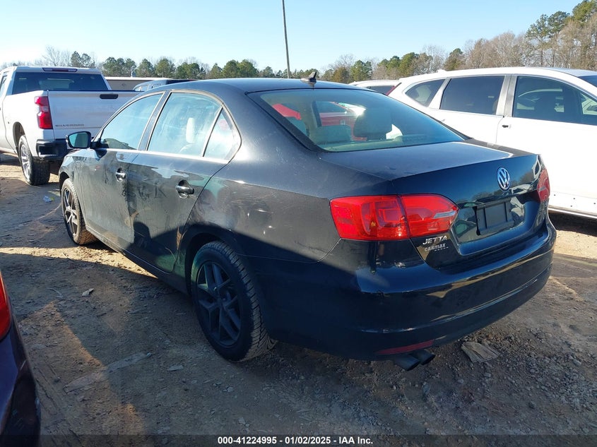 2014 VOLKSWAGEN JETTA VIN: 3VWD17AJ1EM392485