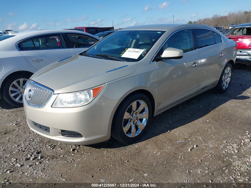 2010 BUICK LACROSSE VIN: 1G4GB5EG6AF218093