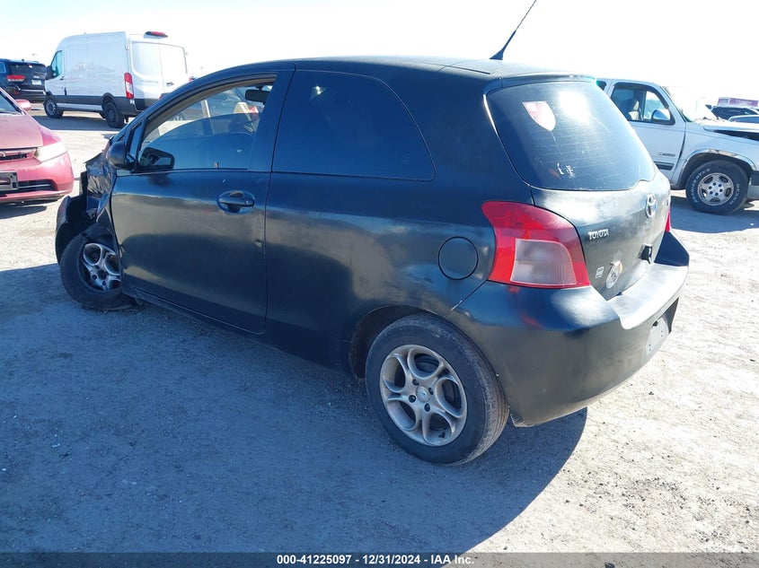 2007 TOYOTA YARIS VIN: JTDJT923075065998