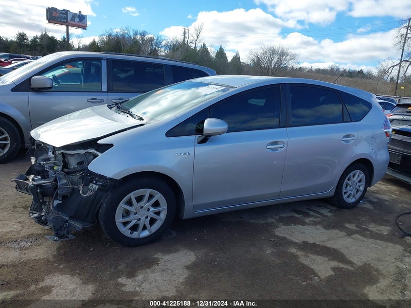 2015 TOYOTA PRIUS V VIN: JTDZN3EU2FJ037348