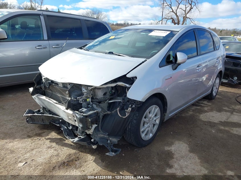 2015 TOYOTA PRIUS V VIN: JTDZN3EU2FJ037348