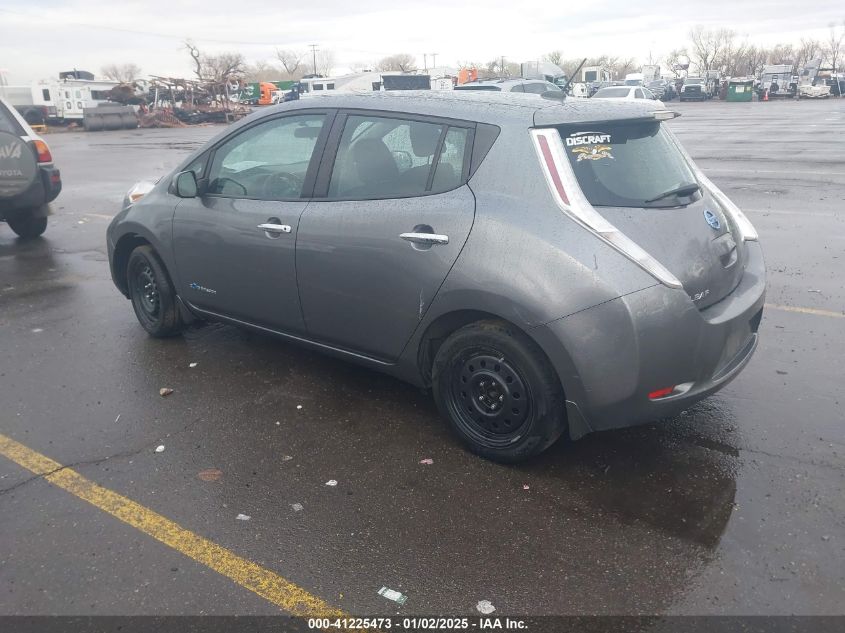 VIN 1N4AZ0CP8FC313734 2015 Nissan Leaf, S no.3