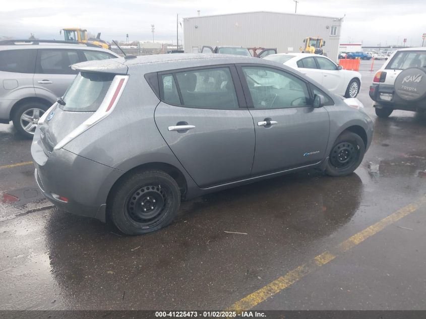 VIN 1N4AZ0CP8FC313734 2015 Nissan Leaf, S no.4