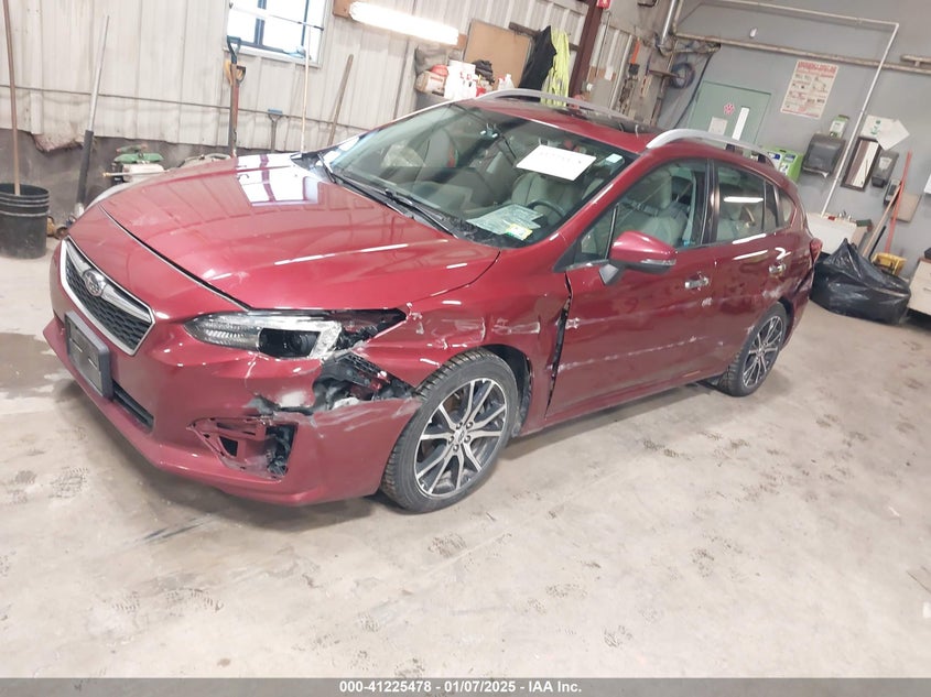 2017 SUBARU IMPREZA VIN: 4S3GTAU62H3738810