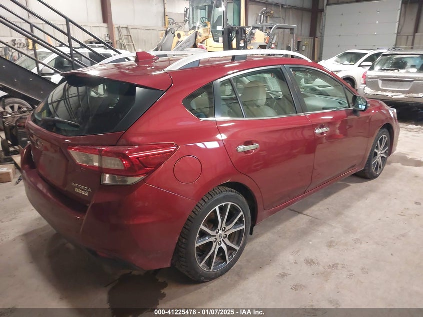 2017 SUBARU IMPREZA VIN: 4S3GTAU62H3738810