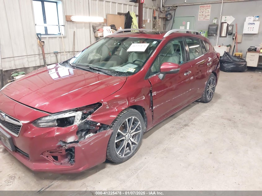 2017 SUBARU IMPREZA VIN: 4S3GTAU62H3738810