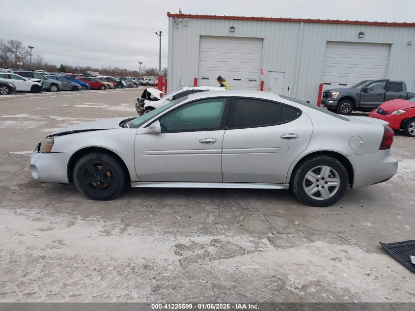 2005 Pontiac Grand Prix VIN: 2G2WP522551205704 Lot: 41225599