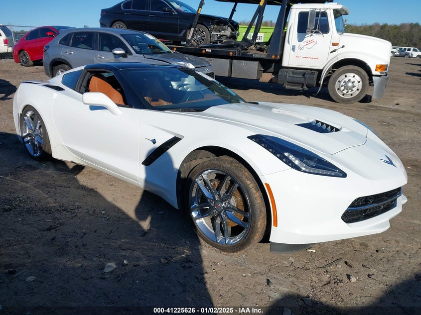 2018 CHEVROLET CORVETTE VIN: 1G1YF2D77J5104700