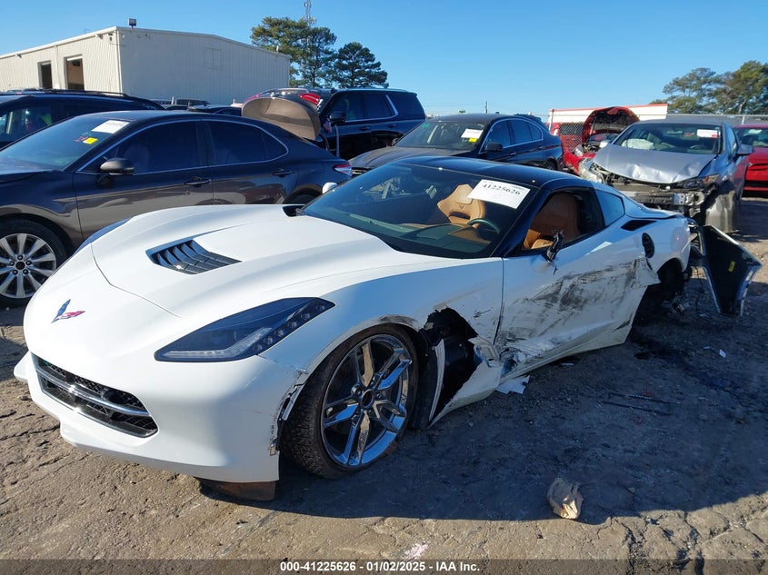 2018 CHEVROLET CORVETTE VIN: 1G1YF2D77J5104700