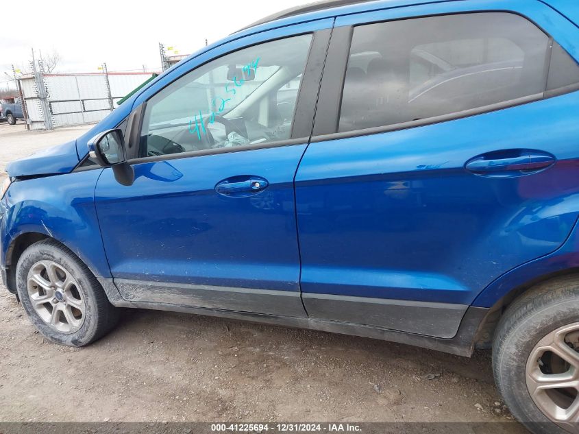 2021 Ford Ecosport Se VIN: MAJ3S2GE4MC399266 Lot: 41225694