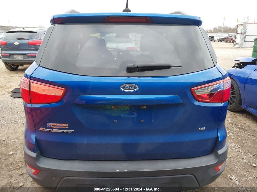 2021 Ford Ecosport Se VIN: MAJ3S2GE4MC399266 Lot: 41225694