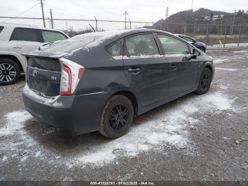 VIN JTDKN3DUXD1689991 2013 TOYOTA PRIUS no.4