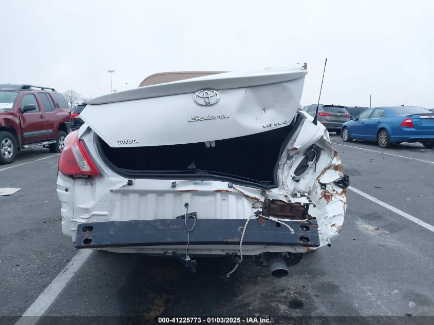 2006 Toyota Camry Solara Sle VIN: 4T1FA38P66U106789 Lot: 41225773