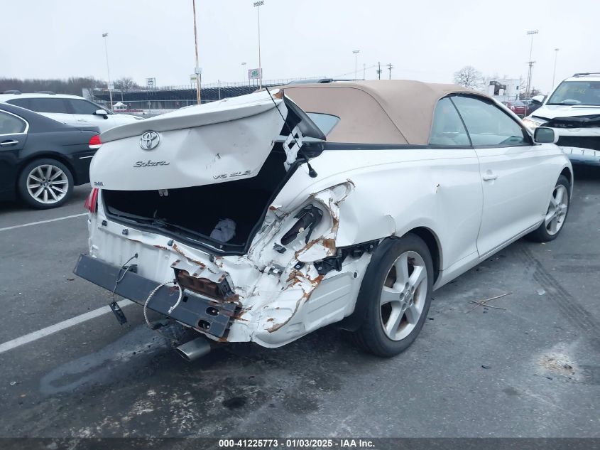 2006 Toyota Camry Solara Sle VIN: 4T1FA38P66U106789 Lot: 41225773