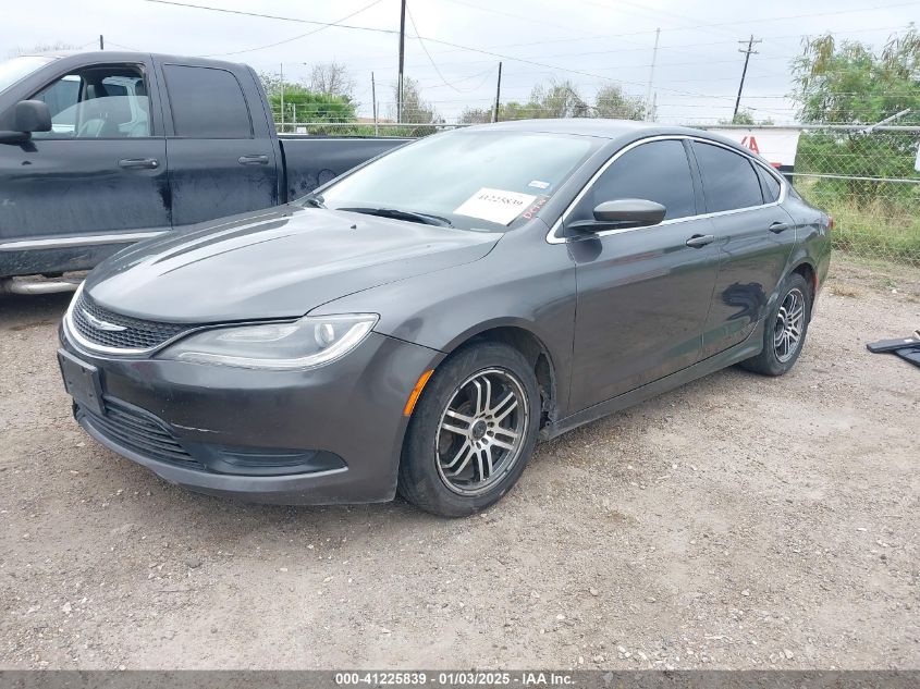 VIN 1C3CCCFB8GN119172 2016 CHRYSLER 200 no.2