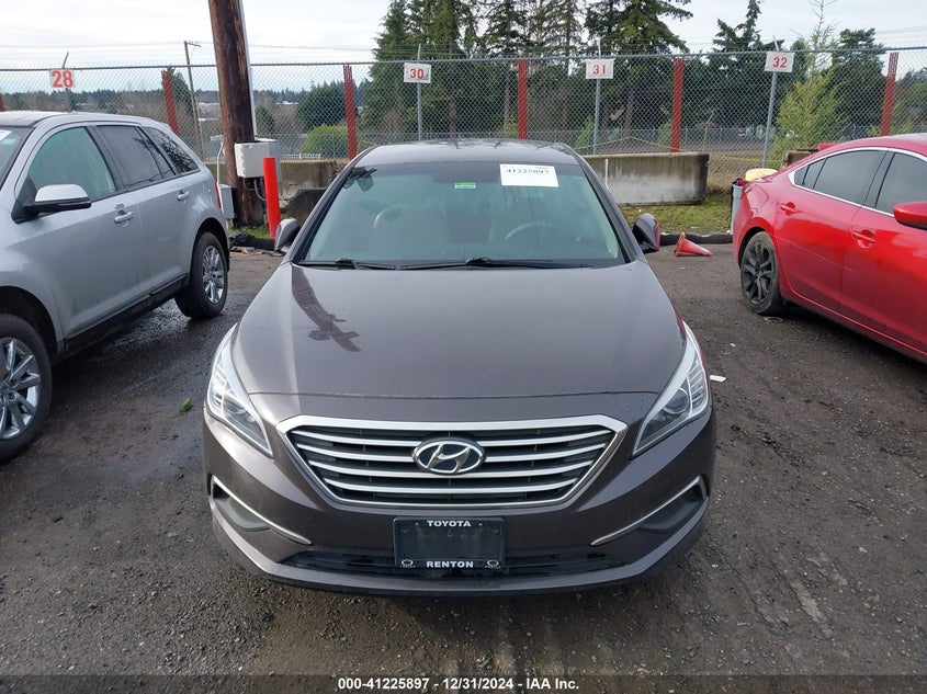 2016 HYUNDAI SONATA VIN: 5NPE24AF6GH366763
