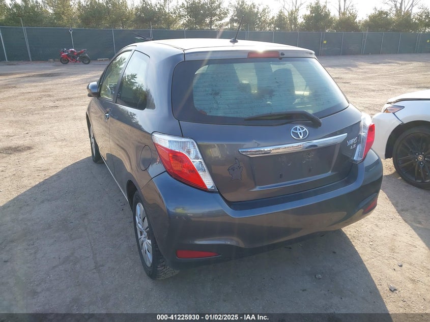 2014 TOYOTA YARIS VIN: JTDJTUD30ED582088