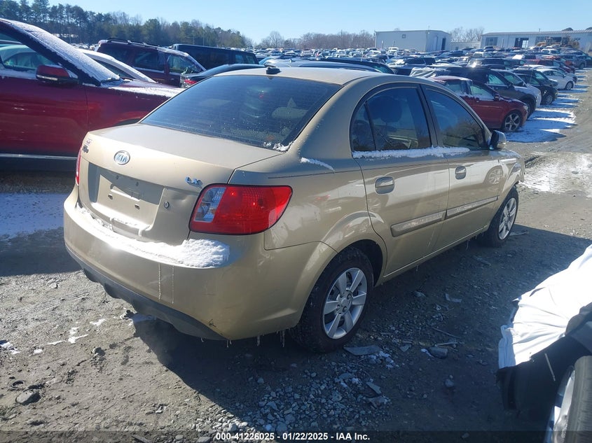 Vin: knadh4a30a6613516, lot: 41716348, kia rio lx 20104