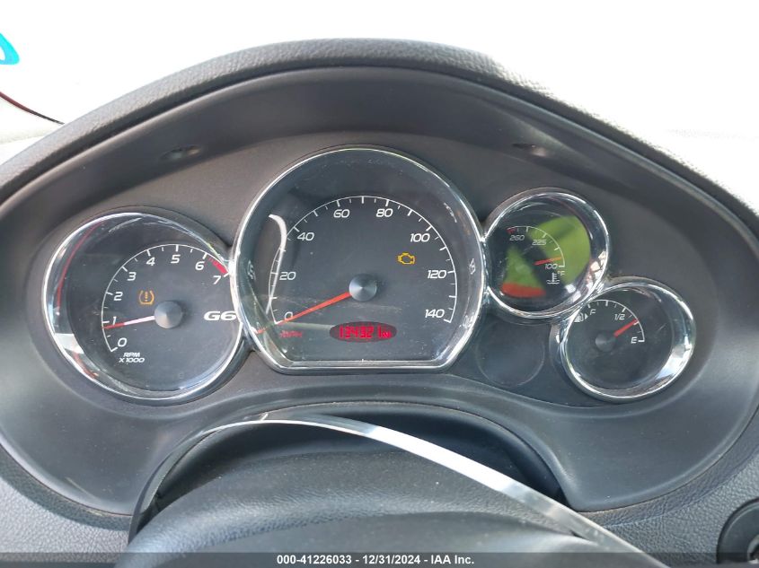 2008 PONTIAC G6 VIN: 1G2ZH36N384273317