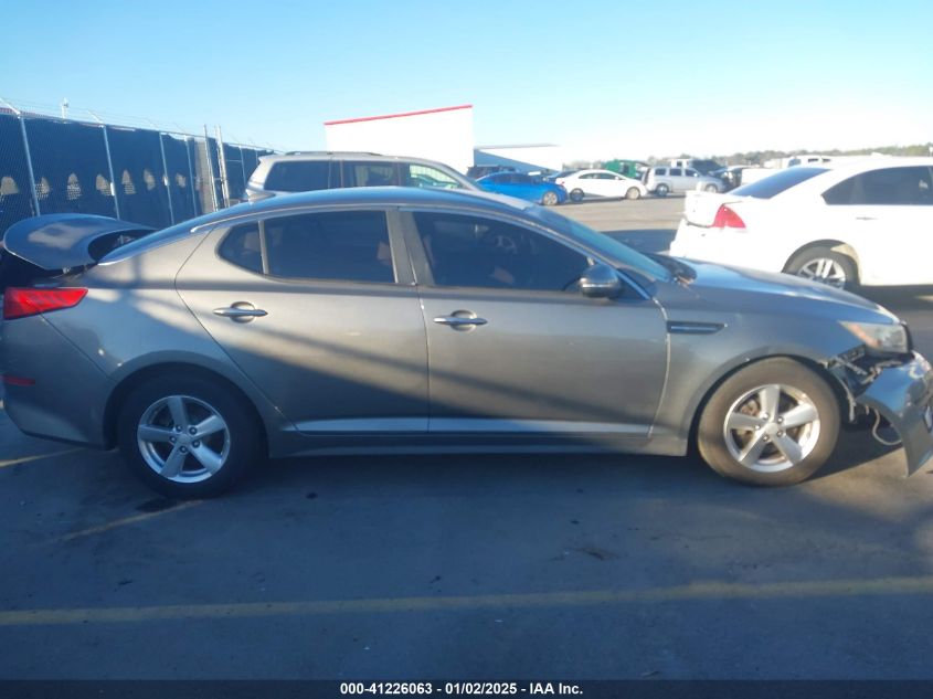 VIN 5XXGM4A77FG459684 2015 KIA Optima, LX no.13