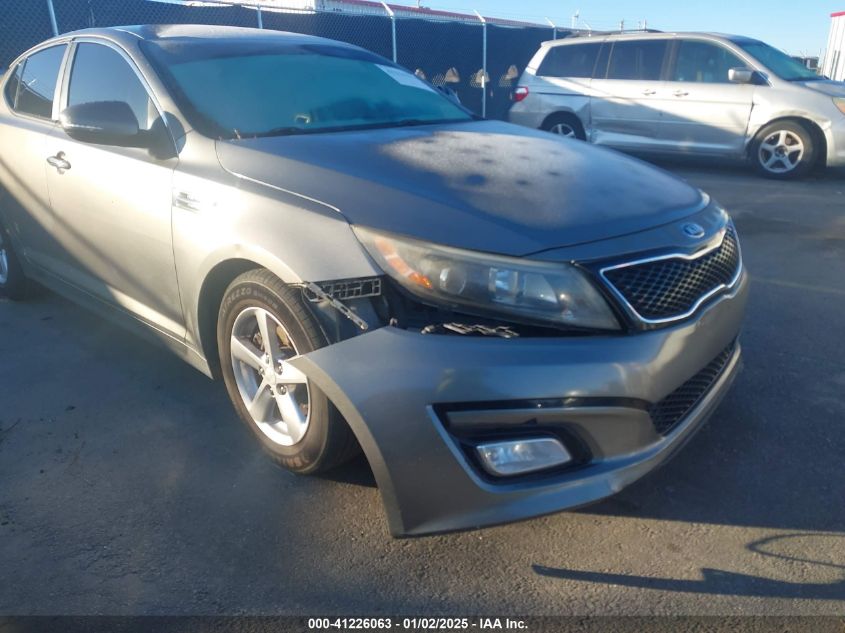 VIN 5XXGM4A77FG459684 2015 KIA Optima, LX no.6