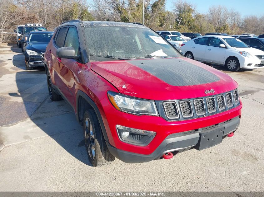 VIN 3C4NJDDBOJT451729 2018 Jeep Compass, Trailhawk 4X4 no.1