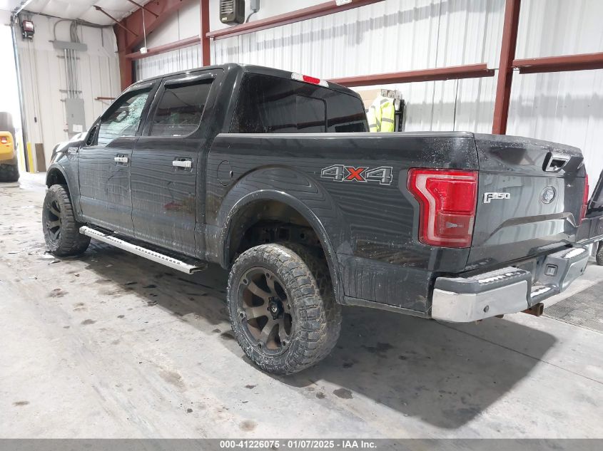 VIN 1FTEW1EF1FFB53743 2015 Ford F-150, Lariat no.3