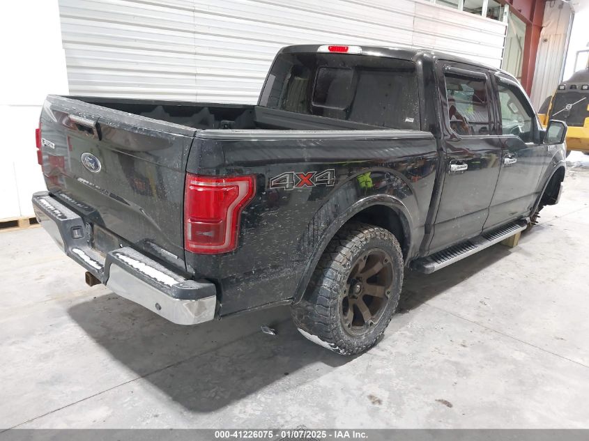 VIN 1FTEW1EF1FFB53743 2015 Ford F-150, Lariat no.4