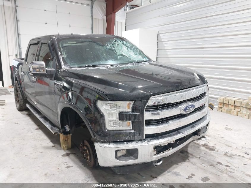 VIN 1FTEW1EF1FFB53743 2015 Ford F-150, Lariat no.6