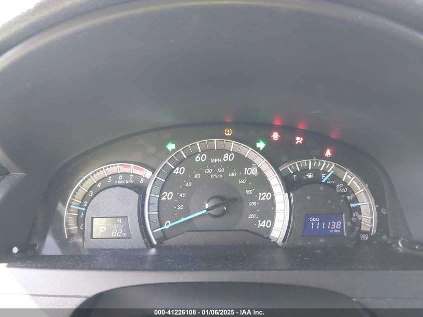 2013 TOYOTA CAMRY VIN: 4T1BF1FK5DU678808