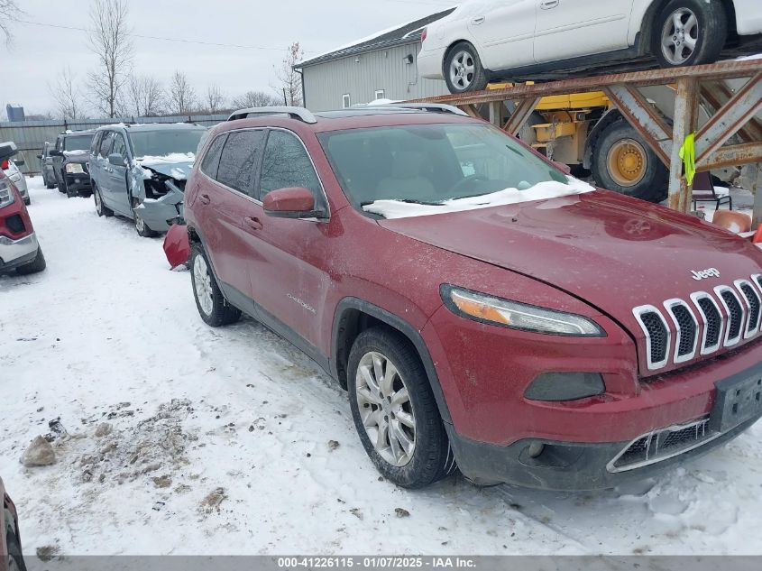 VIN 1C4PJLDB7GW273453 2016 Jeep Cherokee, Limited no.1