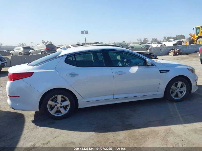 VIN KNAGM4A79F5633918 2015 KIA Optima, LX no.13