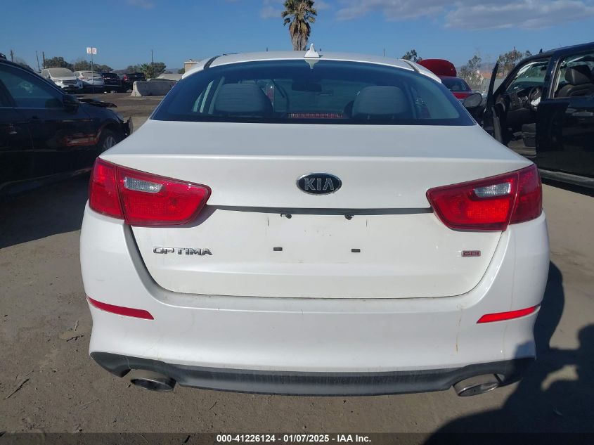 VIN KNAGM4A79F5633918 2015 KIA Optima, LX no.16