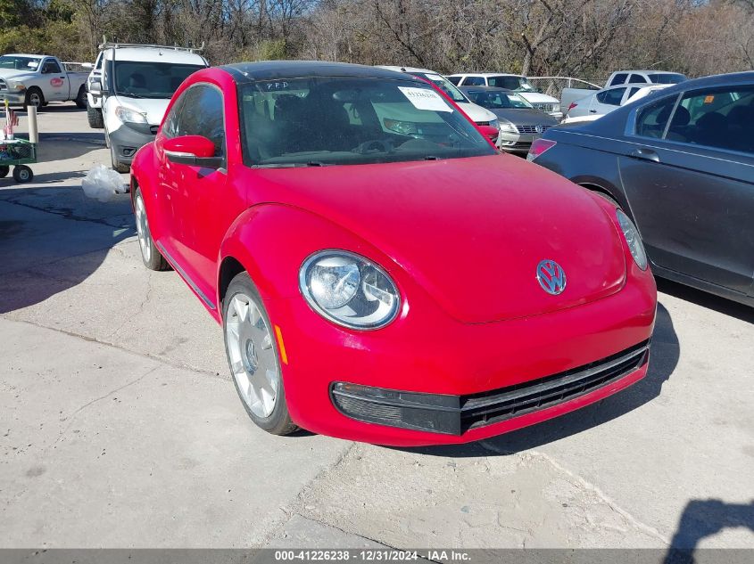 VIN 3VWJX7AT3DM600321 2013 VOLKSWAGEN BEETLE no.1