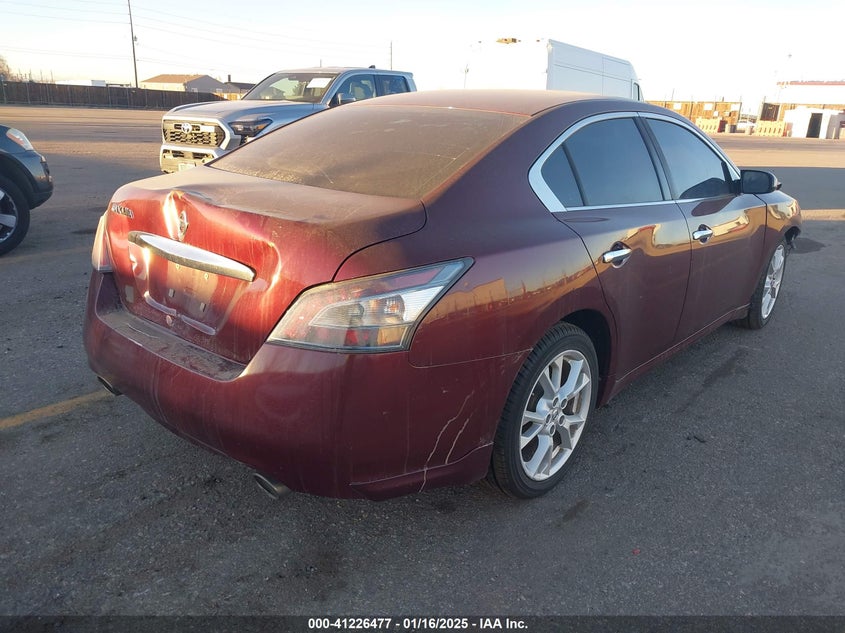 Vin: 1n4aa5ap9cc866721, lot: 41716800, nissan maxima 3.5 s 20124