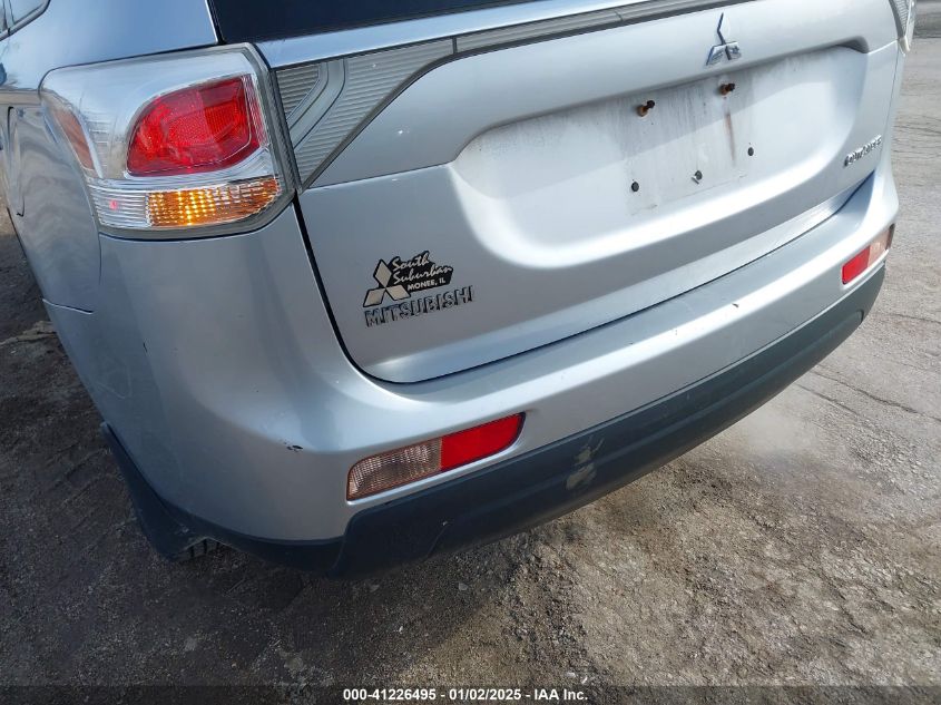 VIN JA4AD2A33EZ009009 2014 Mitsubishi Outlander, ES no.6