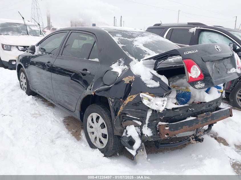 2009 TOYOTA COROLLA VIN: JTDBL40E49J038132