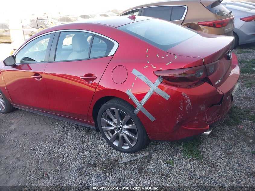 Vin: jm1bpadl9k1119967, lot: 41716837, mazda mazda3 preferred package 20193
