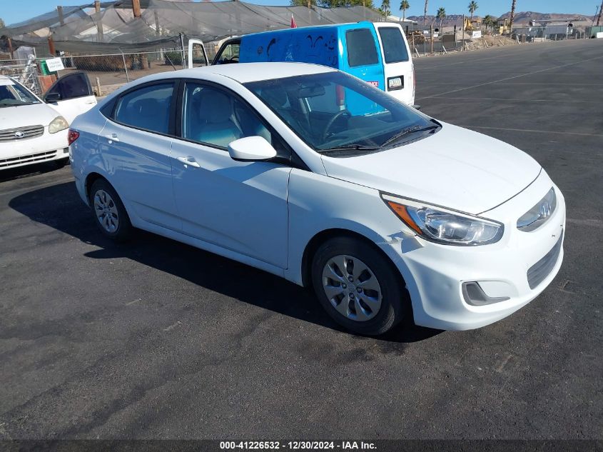 VIN KMHCT4AE1GU104811 2016 Hyundai Accent, SE no.1