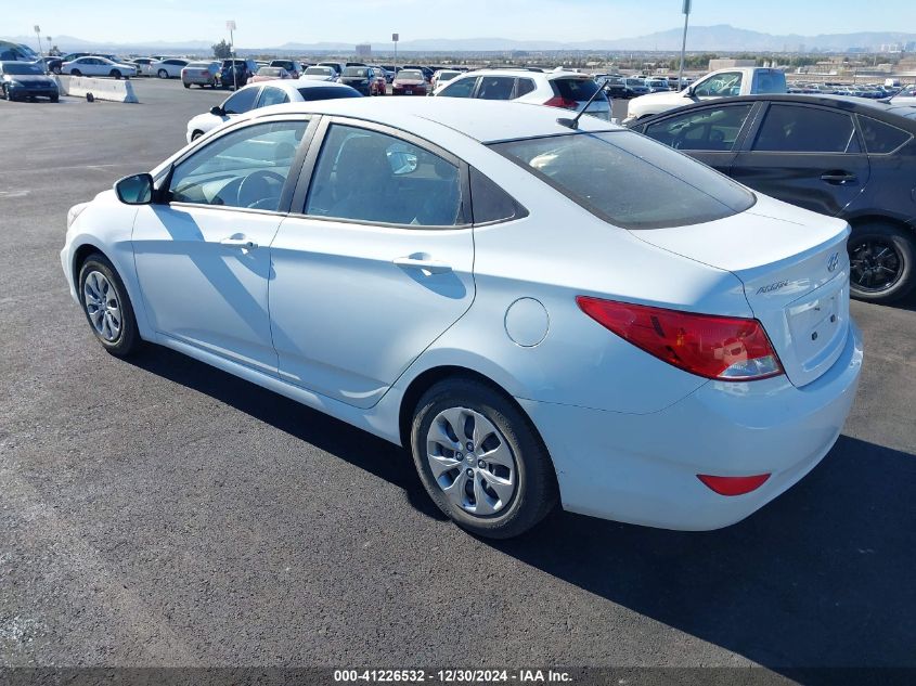 VIN KMHCT4AE1GU104811 2016 Hyundai Accent, SE no.3